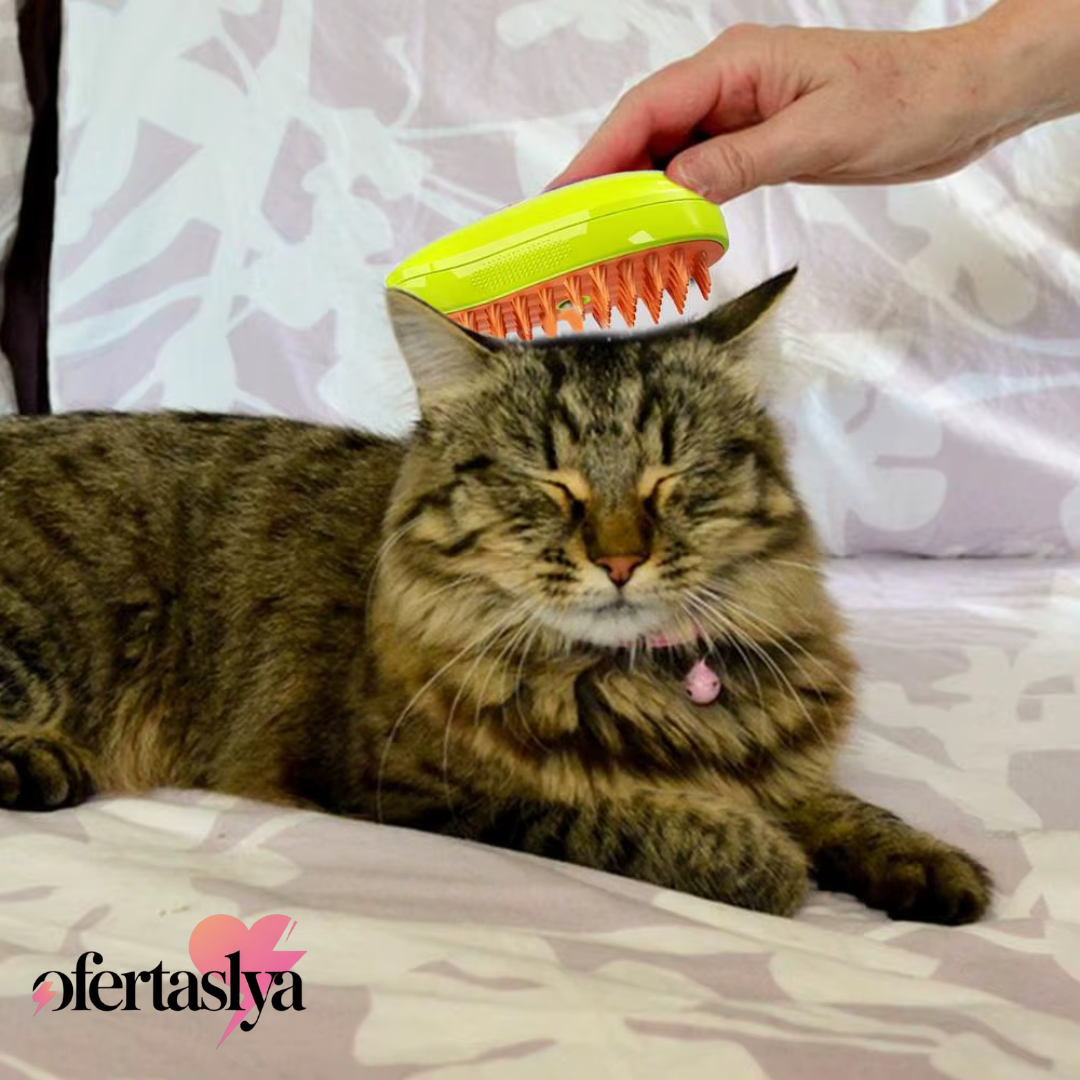 Cepillo de vapor para mascotas