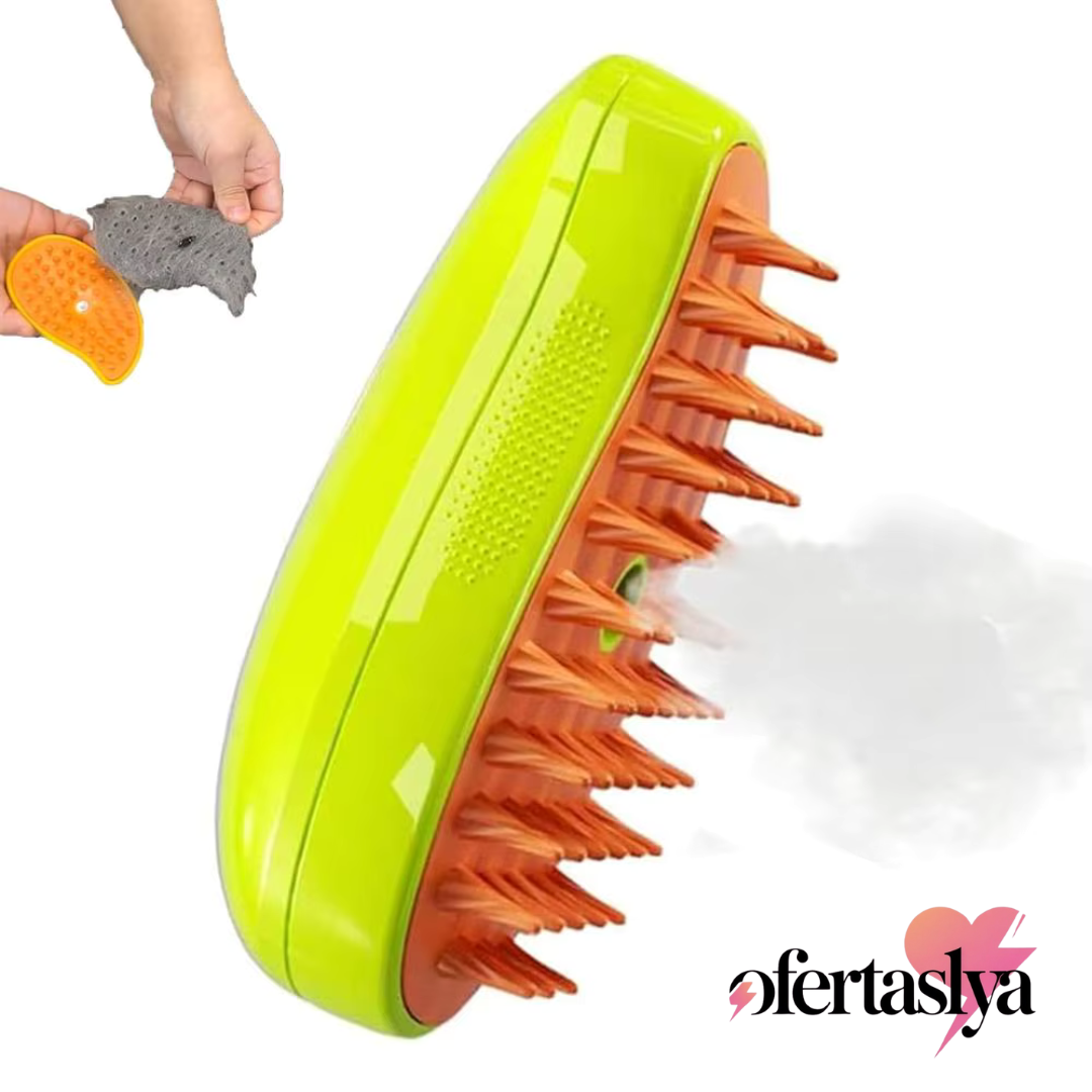 Cepillo de vapor para mascotas